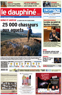 page de publicité 